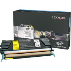 Cartus toner Lexmark C52x color Yellow 3K standard yield - C5222YS